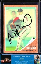 2011 Heritage Minor League *Anthony Ranaudo **Card #34** AUTO (RC) #'d /620