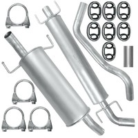 Auspuffanlage SchalldäMpferset Auspuff FüR Opel Zafira B Ii 2 05-14 1.6 1.8 2.2