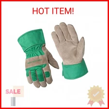 Wells Lamont Kids Gardening Gloves – Durable Puncture & Abrasion-Resistant Cowhi
