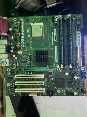 DELL DIMENSION 4600 MOTHERBOARD + 2.8 GHz INTEL PENTIUM 4 CPU AND RAM