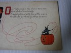 RARE NASH PUB ANTIQUE HALLOWEEN POSTCARD unposted #20A elves painted card RARE — photo 4