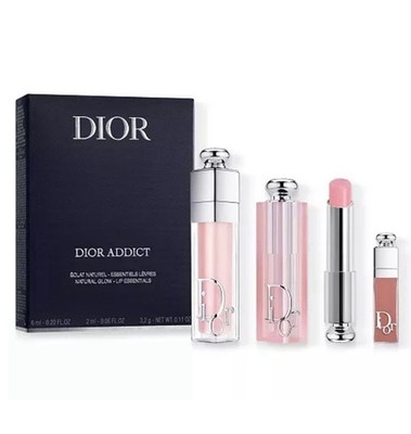 Christian Dior Addict Hydrating Lip Balm & Plumping Gloss 3-Pc Set