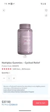 FARMASI NUTRIPLUS WOMEN MENSTRUAL CYCLICAL RELIEF GUMMIES 60ct GENUINE NEW!!!