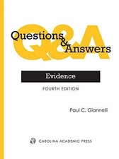 Questions & Answers: Evidence (Questions - Paperback, by Giannelli Paul - Good o