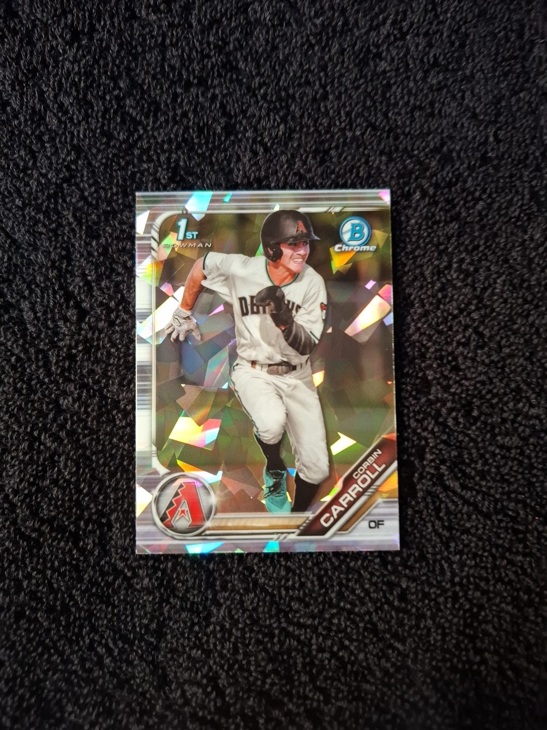 2019 Bowman Chrome Draft Sapphire Edition - Corbin Carroll #BDC-125 (RC)