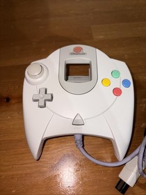 Sega Dreamcast OEM Controller Official White Gray Tested Working HKT-7700