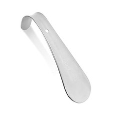 Metal Shoe Horn - Heavy Duty Stainless Steel Shoehorn 6 inches 1-pack