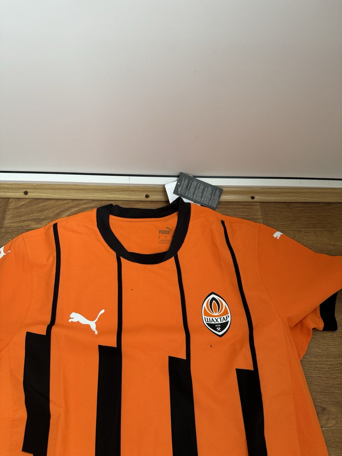 Shakhtar Donetsk 2023-2024 Away Authentic Jersey Player Issue Shirt  sz L thumbnail 2