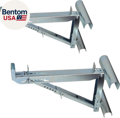 Ladder Jacks Scaffold Bracket, Two-Rung Short Body Extension Ladder Jack for Wor