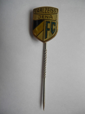 Anstecknadel FC Carl Zeiss Jena DDR Ostalgie Abzeichen