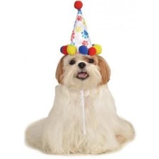 Birthday Hat Costume Accessory Pet Halloween Medium/Large