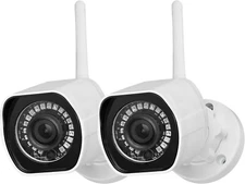Zmodo 1080p Outdoor Security Camera WiFi IP Cameras with Night Vision, Plug-In