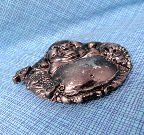 Buddha Belt Buckle Jolly Belly Joyful Smile Laugh Eccentric Vintage 90s .TAZ310 - Picture 5 of 7