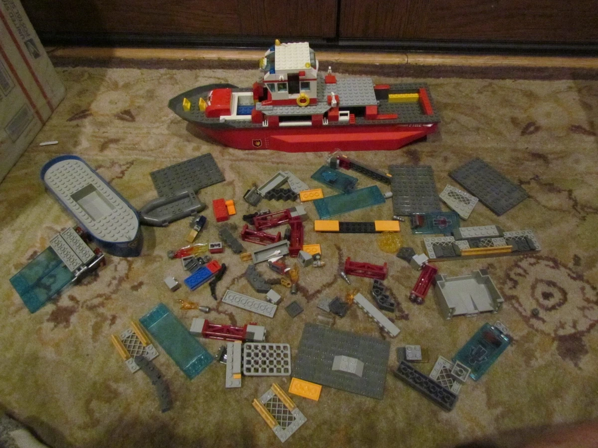 Lego 7207 Fire Boat and Construction eBay