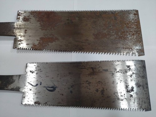 Sierra de tracción japonesa rota de colección sierra de dibujo herramienta de carpintería hoja de Japón 630 mm BB697 - Imagen 23 de 24