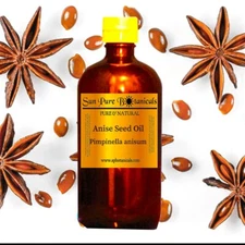16 oz ANISEED ESSENTIAL OIL ANISE SEED - 100% PURE - *GLASS BOTTLE* - WHOLESALE