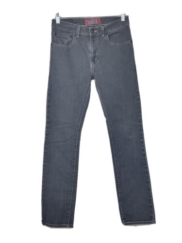 Levi’s 510 Super Skinny Dark Gray Jeans Boys 18 Reg 29x29 Red Tab School Casual