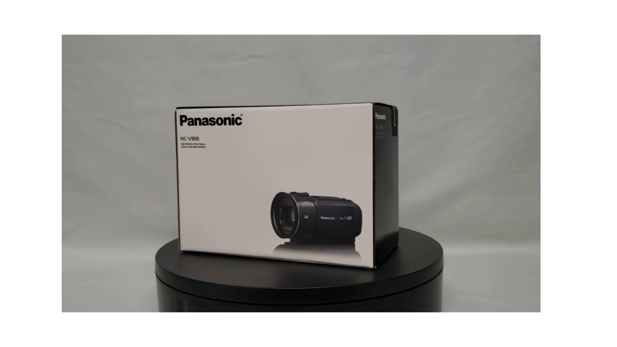 Panasonic HC-V900 Full HD Camcorder Digital HDTV Black Image