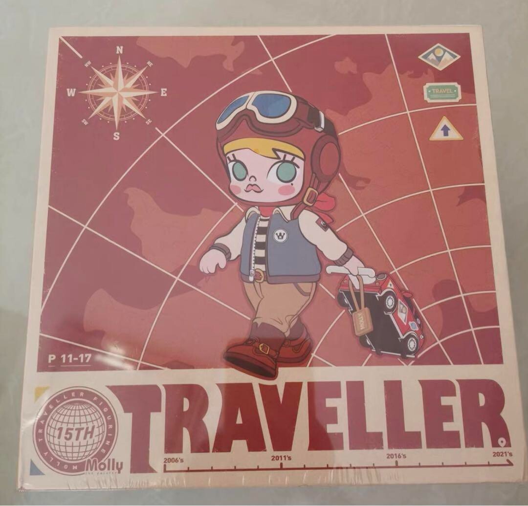 POPMART MOLLY 旅行者　TRAVELER ビッグサイズ 楽天市場】MOLLY トラベラー ビッグサイズ : POP MART JAPAN