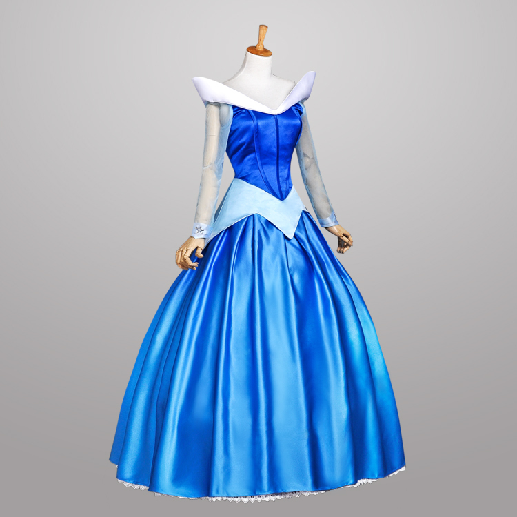 Sleeping Beauty Sleeping Beauty Aurora Disney Cosplay Costume Evening Dress 