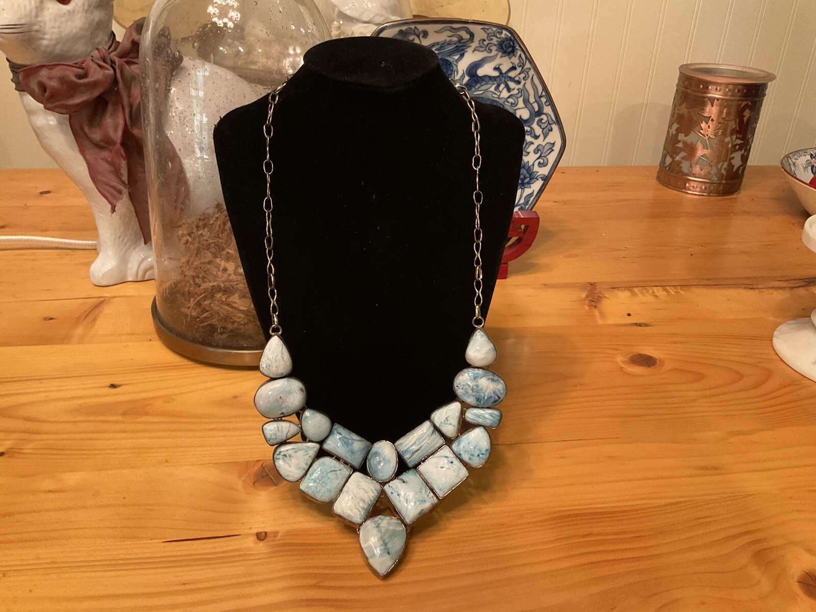 STUNNING SUMMER STATEMENT NECKLACE…..OCEAN BABY B… - image 2