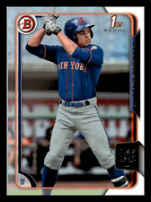 2015 1st Bowman Draft Desmond Lindsay  New York Mets #45 Mint