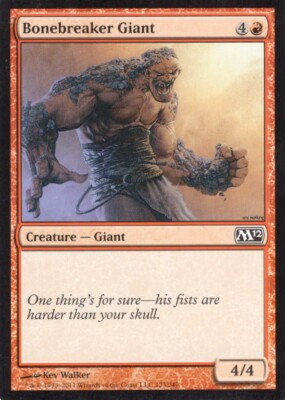 2X BONEBREAKER GIANT 123/249 M12 CORE SET 2012 MTG MAGIC LP X2 (yourdeckbuilder)