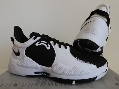 NIKE PG 5 TB PAUL GEORGE BLACK-WHITE SZ 9.5 [DA7758-001] | eBay