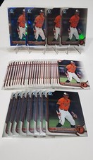 (38) MAIKOL HERNANDEZ Lot 2022 Bowman Chrome Sapphire Refractor RC Orioles