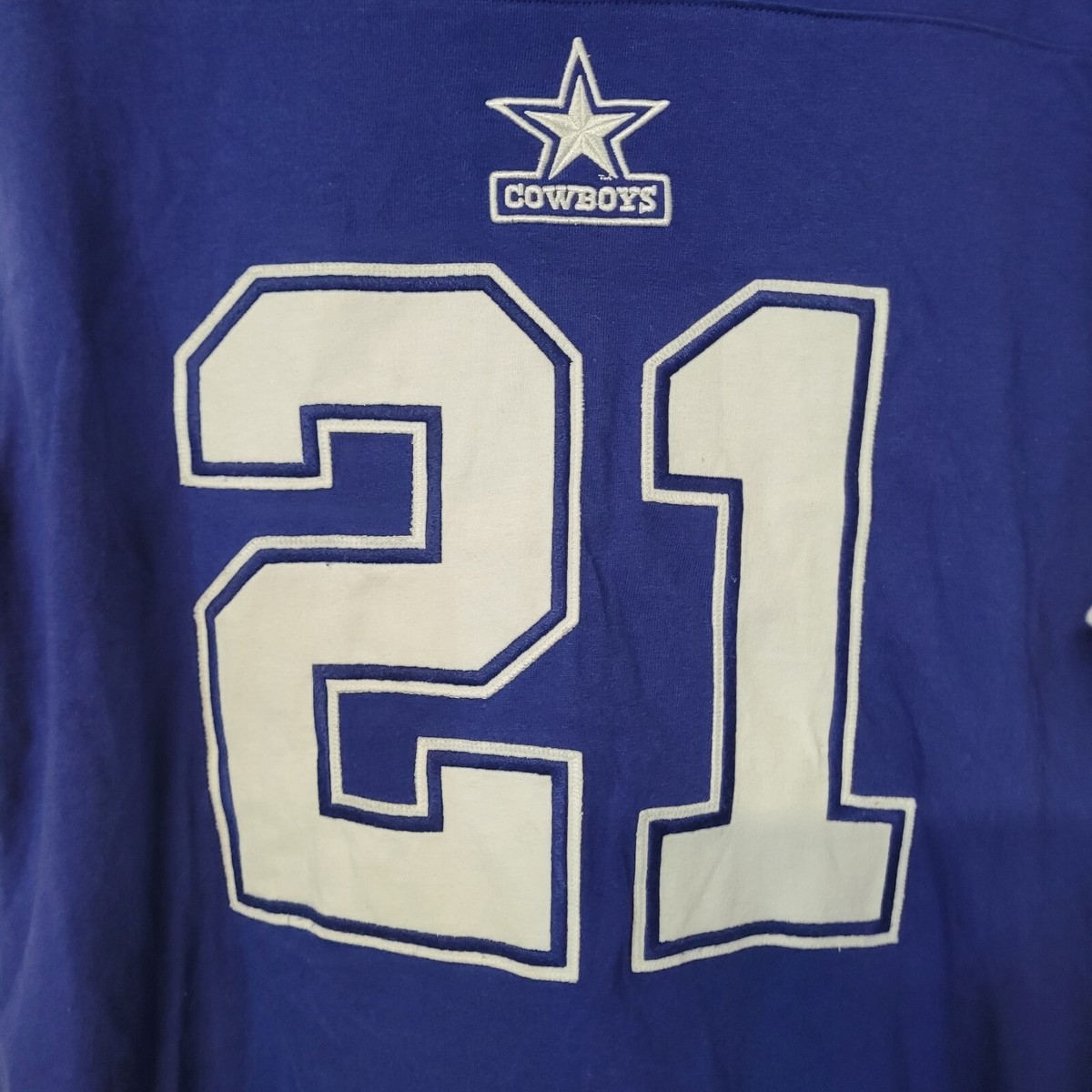 Mitchell Ness NFL Dallas Cowboys Deion Sanders 21 Throwback