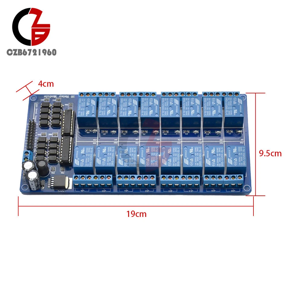 RJ45 Port Ethernet Steuermodul mit 8-Kanal Relais LAN WAN Netzwerk Web Serve - Bild 3 von 4