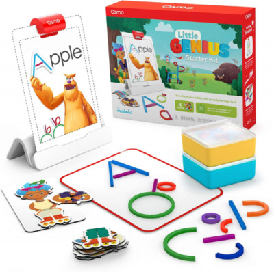 Osmo - Little Genius Starter Kit für iPad - 4 praktische Lernspiele - NEU