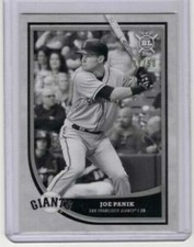 Joe Panik 2018 Topps Big League Black and White /50 #222 San Francisco Giants