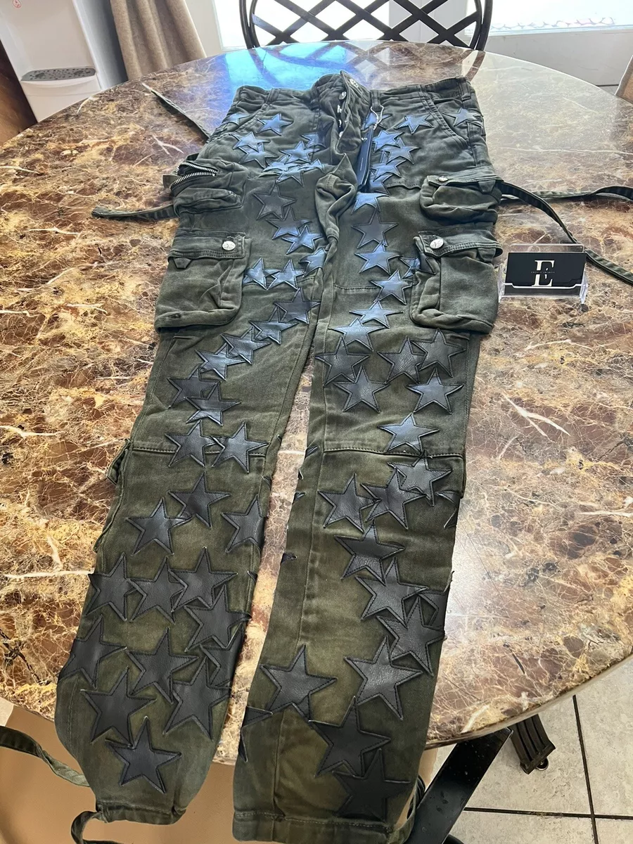 AMIRI Gray Flared Cargo Pants