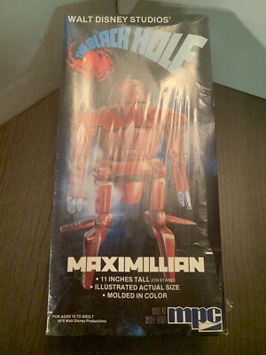 The Black Hole 11'' Maximillian 1979 Walt Disney MPC Model Kit New Sealed