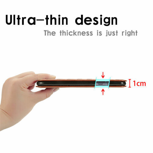 Case For Samsung S25 S24 S23 Ultra S22 S21 S20 Flip Leather Wallet Stand Cover - Picture 9 of 22