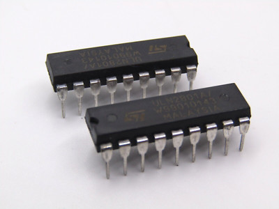 ( 2 PCS ) ULN2801A St Micro Darlington Transistor Array NPN ULN2801 NOS ...