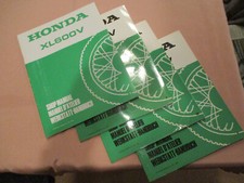 Werkstatthandbuch Reparaturhandbuch Nachträge Honda XL 600 V XL600V Transalp