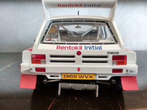 MG Metro 6R4 Historic rallye 2018 Sun Star avec kit rampe de phare ,1/18,neuve - Foto 8 di 11