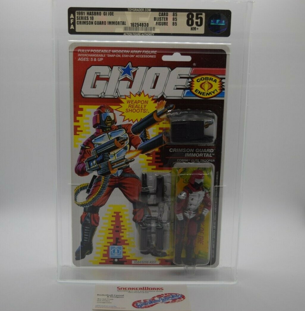 New Vintage Hasbro GI Joe Crimson Guard Immortal Figure 1991