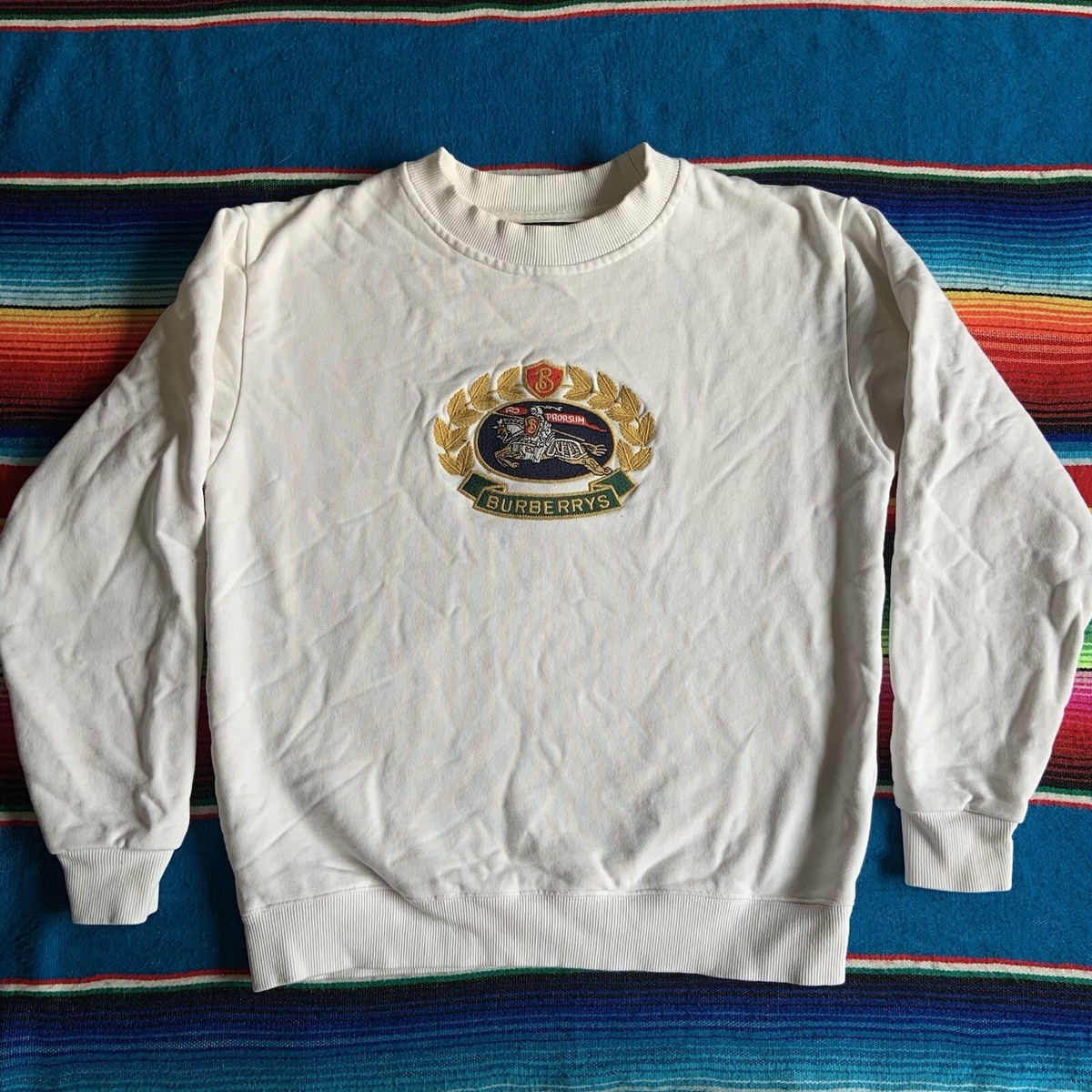 トップス old Burberry cotton sweat 41EBEA2B-A099-4DDE-BD36-