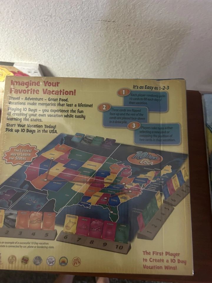 Juego de mesa de estrategia 10 Days In the USA de Out Of The Box Games 2014 ¡NUEVO!  Foto 2 de 2