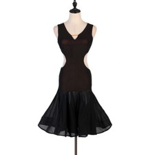 Latin Ballroom Competitio  n Dance Dress Modern Waltz Tango Standard Dress F473