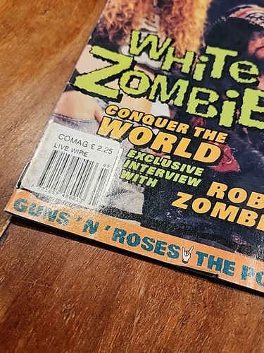 LIVE WIRE Music metal Magazine With Posters Vol 4 #9 1993 White Zombie Pantera - Picture 4 of 10
