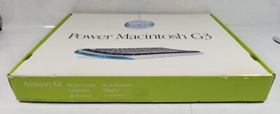 NEW)APPLE Power Macintosh G3 Accessory Kit(1998)Keyboard/Mouse