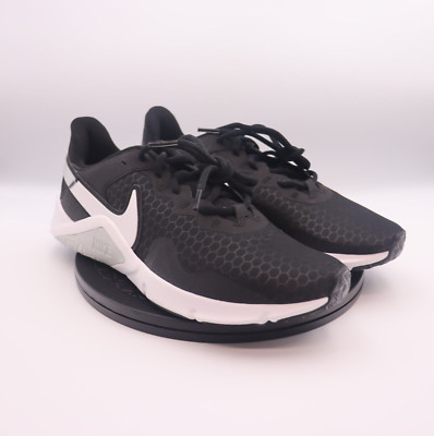 Nike Legend Essentil 2 Black White Casual Training CQ9545 001 Women's Size 9.5