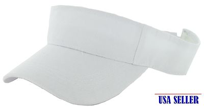 NWT SPORTS BASEBALL VISOR SUN PROTECTION ADJUSTABLE FOR MEN /WOMEN 20+COLORS