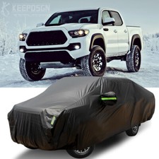 Pickup Truck Cover Outdoor Rain Dust Uv Protect For Toyota Tacoma Trd Double Cab