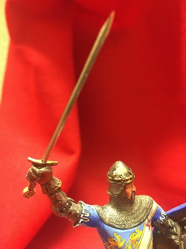 Middle Age Knight Calvary Charge - Whitemetal - Bild 7 von 11