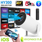 4K Mini Projector 10000 Lumen Led 1080P WiFi Bluetooth Uhd Portable Home Theater